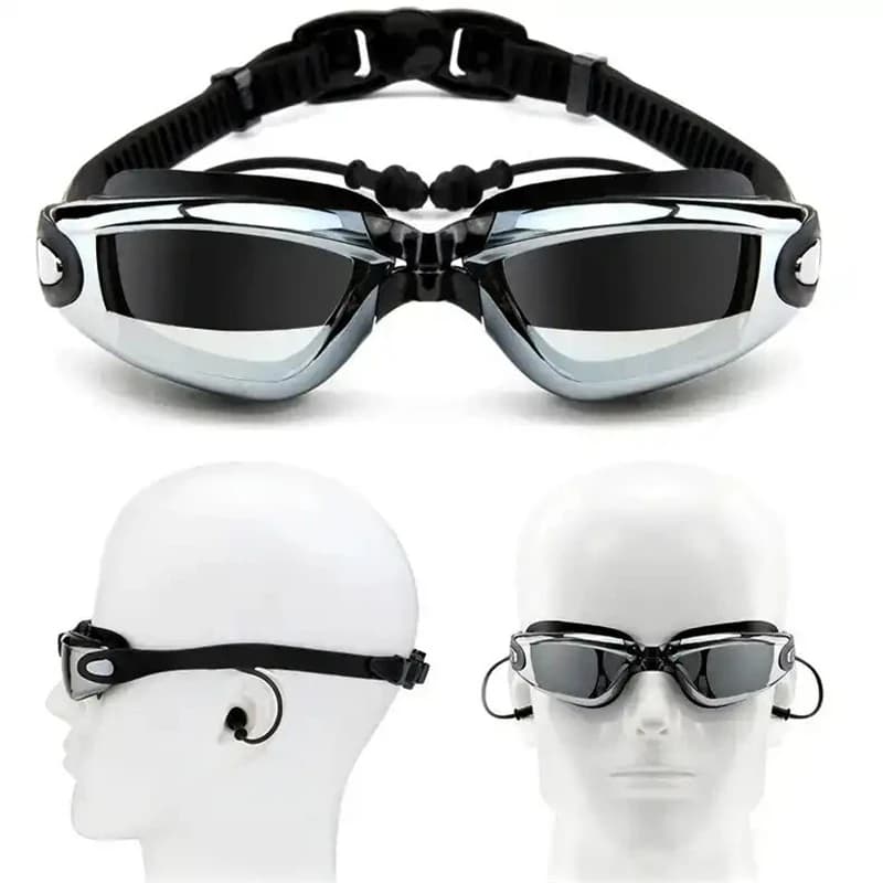 Lunettes de natation adulte avec correction optique anti-buée étanches piscine professionnelle