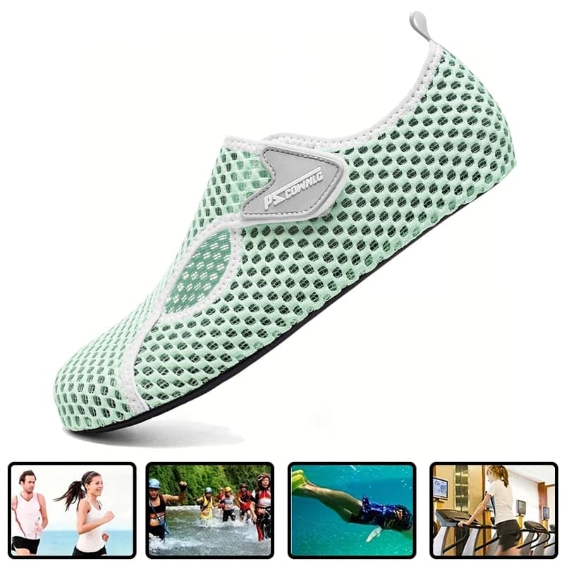 Chaussures aquatiques pêche unisex - Quick drying pour pêche en eau vive et plage