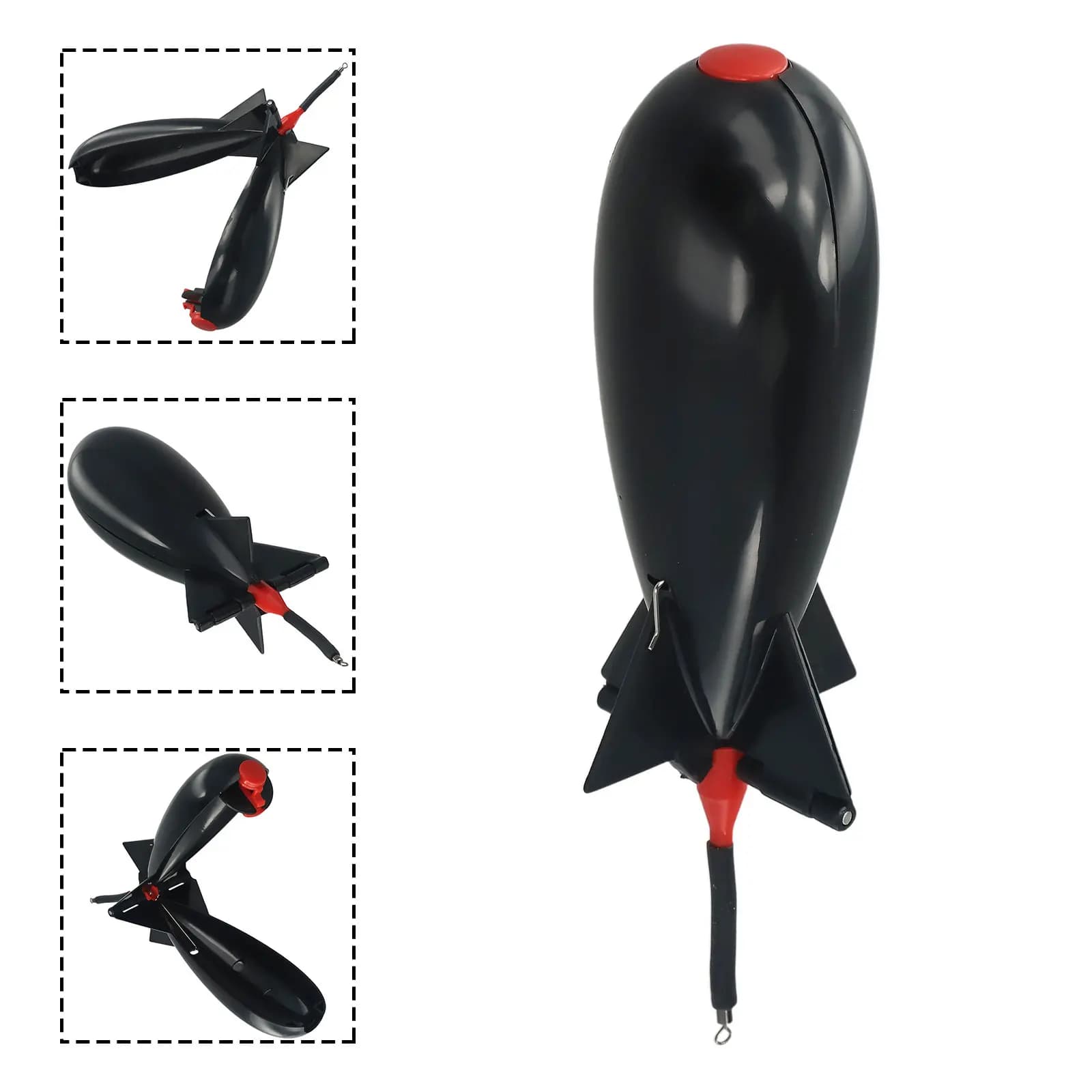 Roquette feeder pour carp fishing - Distributeur appâts spod bomb flottant