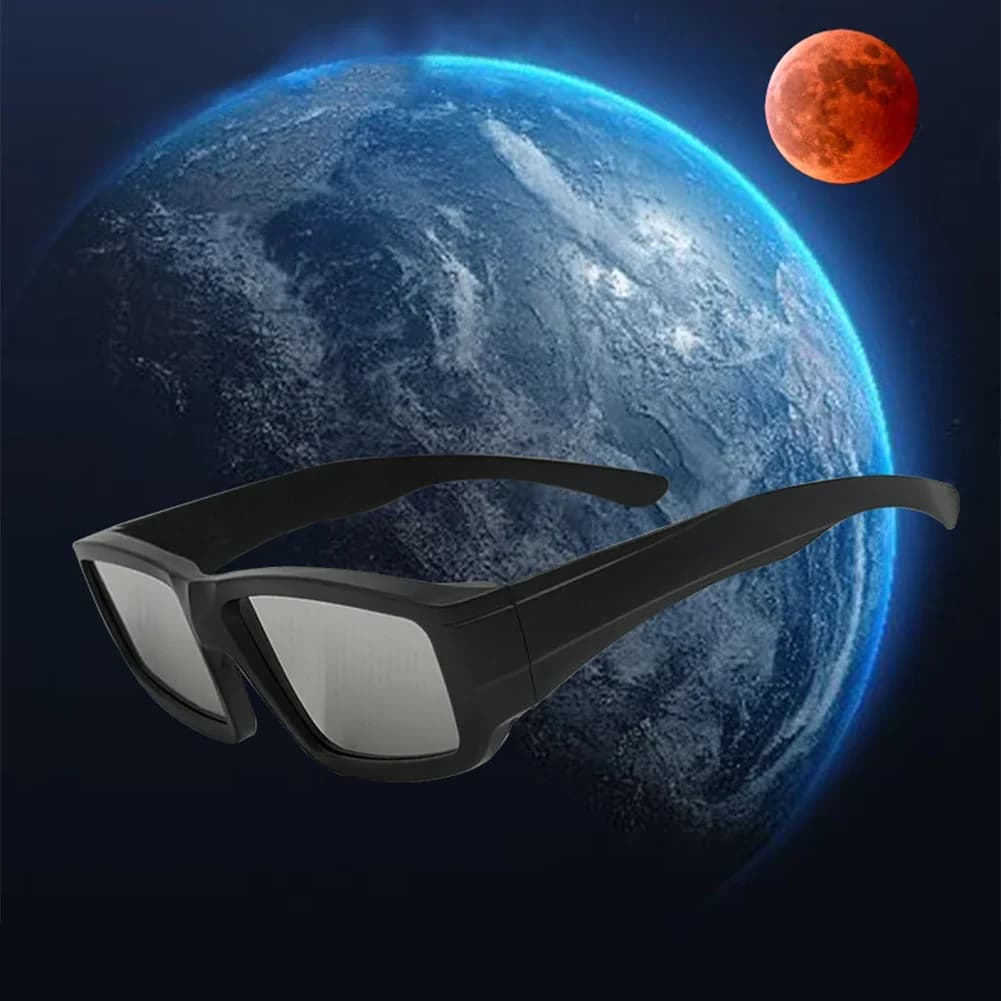 Lunettes éclipse solaire papier sécurité observation soleil protection UV pêche