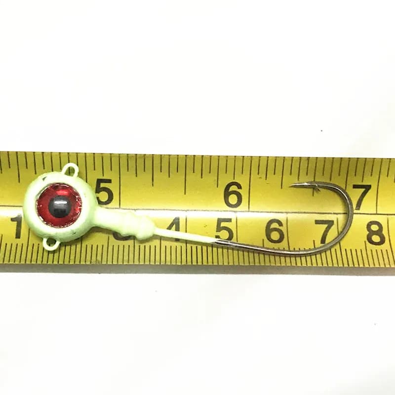 Hameçons plombés à ardillon pour leurres souples - lot de 3 pièces 3.5g à 10g pêche carpe