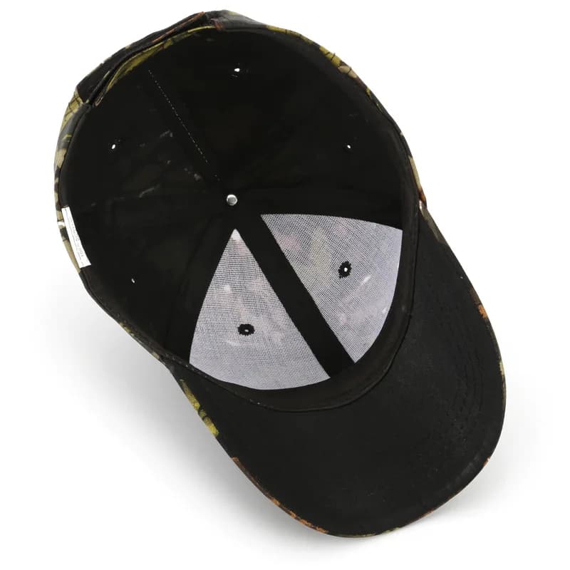 Casquette baseball biomimétique feuilles camouflage outdoor training montagne pêche