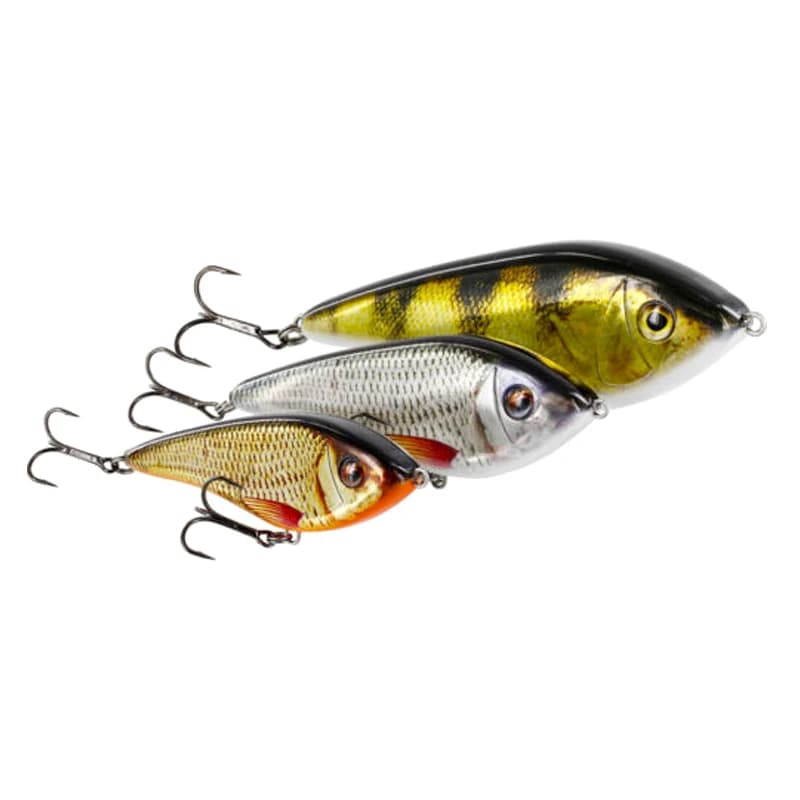 Leurre glidebait longue distance pour brochet - leurre dur artificiel pêche au leurre