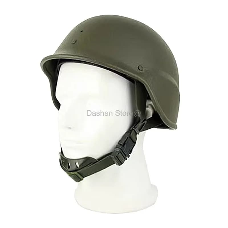 Casque acier tactique russe 6b26 pêche - Protection anti-explosion 99 avec housse et lunettes