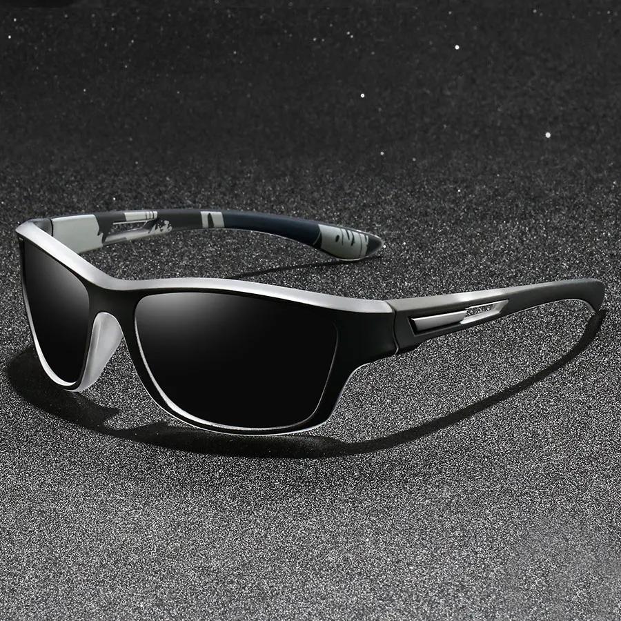 Lunettes de sport polarisées vintage pour pêche en mer - Cyclisme ski randonnée - Protection UV400 unisexe