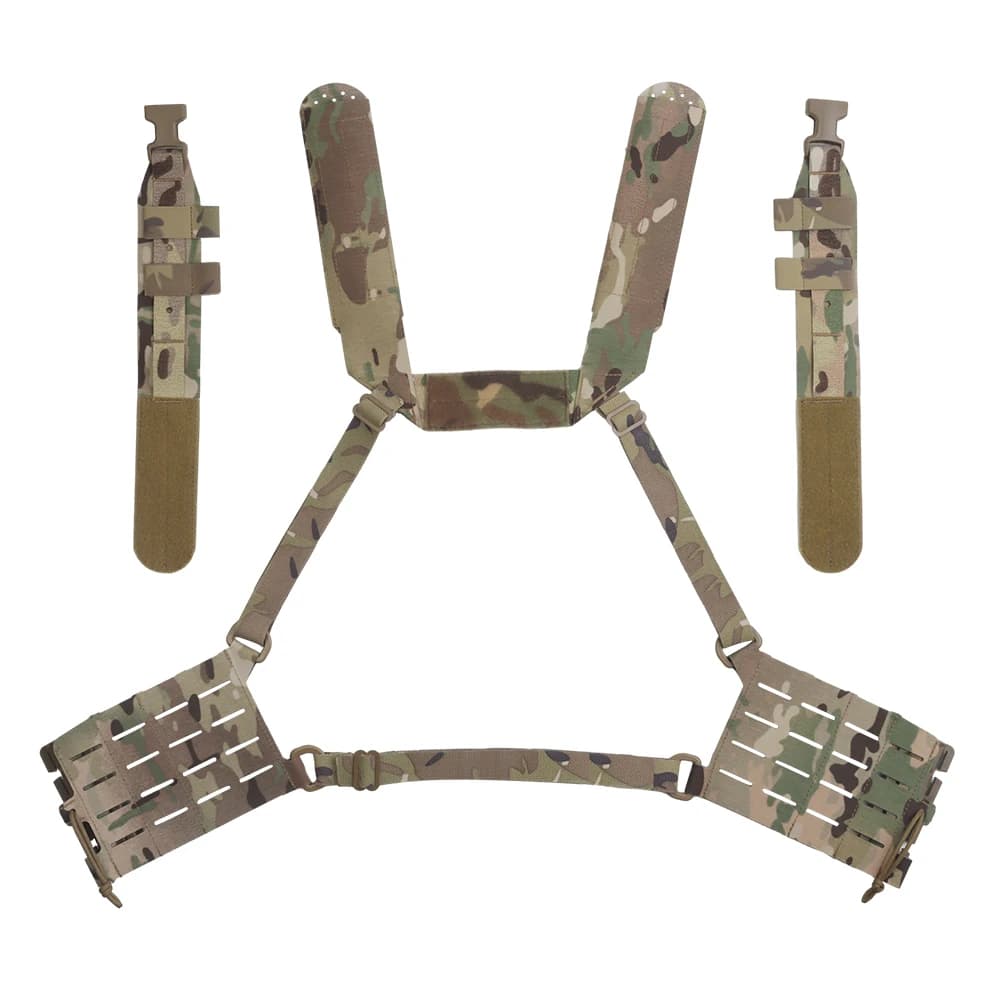 Gilet tactique ARC Chest Rig V3 avec poches triple chargeur 5.56 - Équipement chasse et airsoft molle