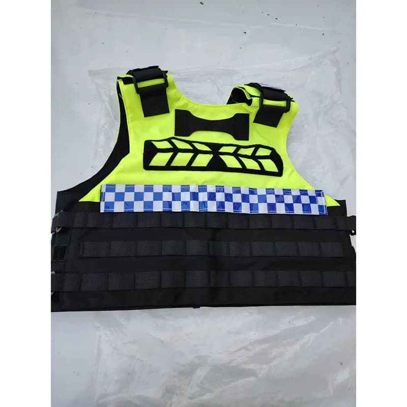 Gilet tactique fluorescent multifonction trajet - Veste entraînement haute visibilité pêche - Respirant anti-C