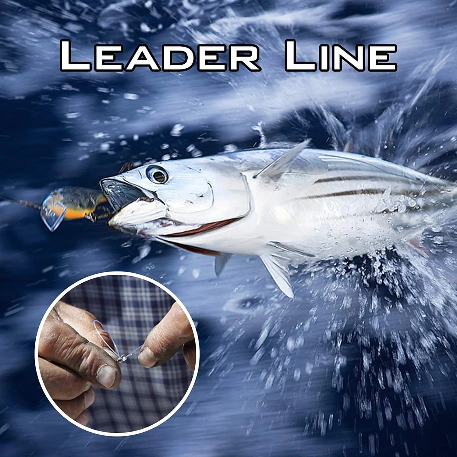 Ligne de pêche monofilament KastKing 20-200LB 110M super résistante pour pêche en bateau