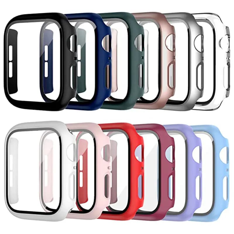 Coque de protection et bracelet pour Apple Watch 44mm 40mm, compatible pêche et activités nautiques