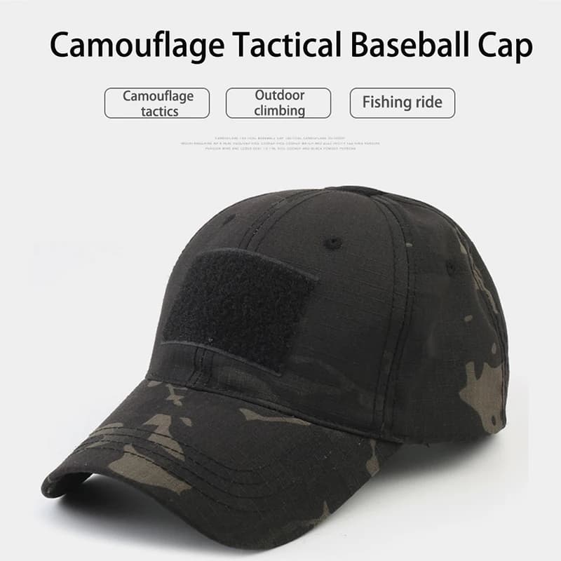 Casquette camouflage pêche cyclisme outdoor tactique réglable été homme femme