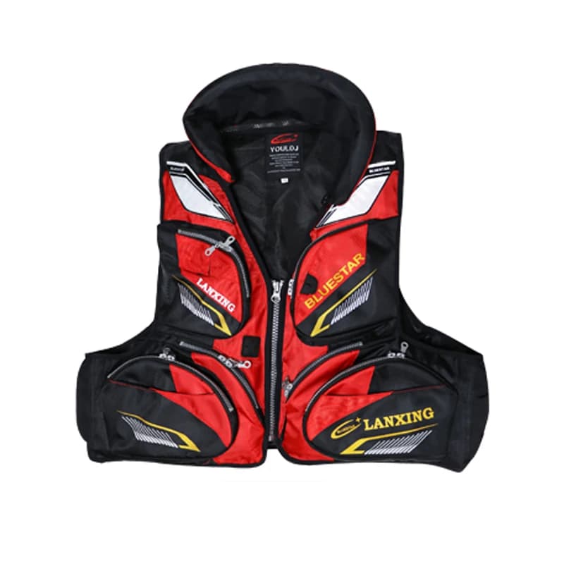Veste de pêche flottante homme J45, flottabilité 7,5 kg pour pêche sportive et bateau
