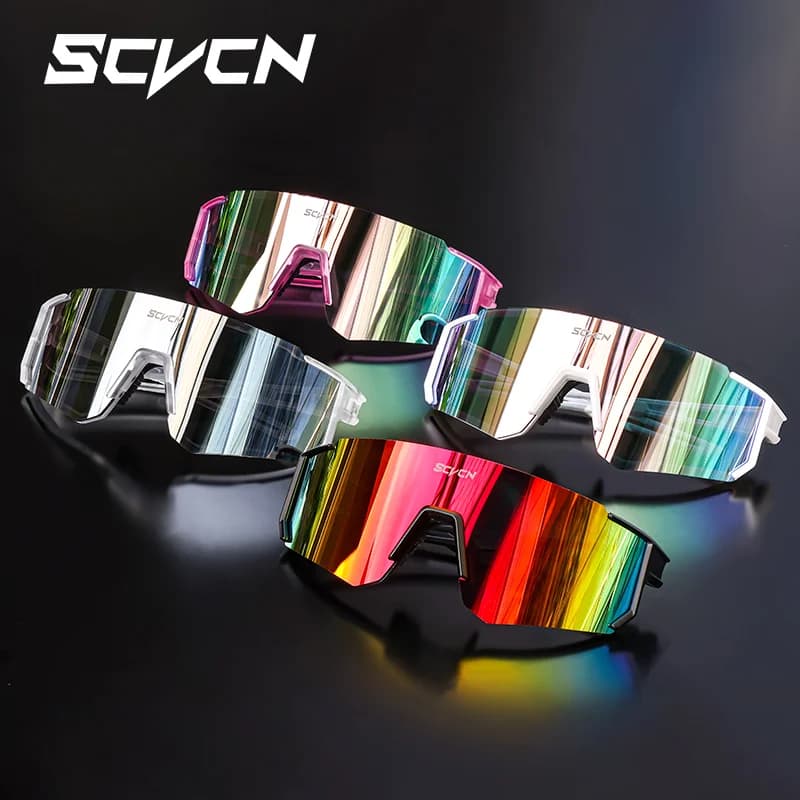 Lunettes de pêche SCVCN anti-UV400 - Protection neige et activités outdoor pour pêcheurs actifs