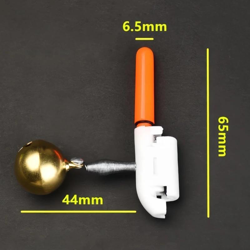 Bâton lumineux électronique rechargeable USB avec cloche et flotteur lumineux - Alarme de touches