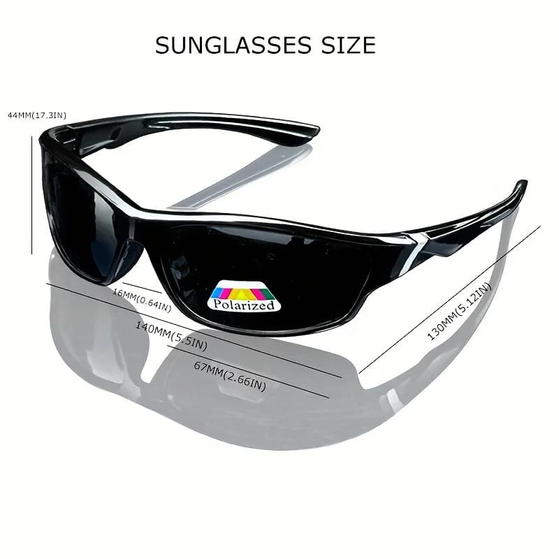 Pack lunettes sport vintage pêche - 1/3 paires UV400 anti-éblouissement running vélo montagne