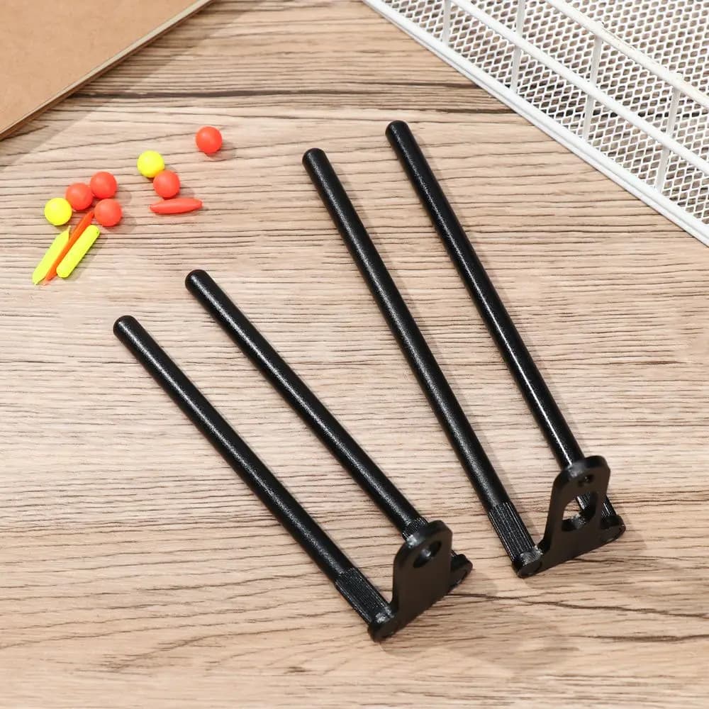 Barres anti-tangles en alliage aluminium pour pêche carpe - Supports anti-vent accessoires pêche