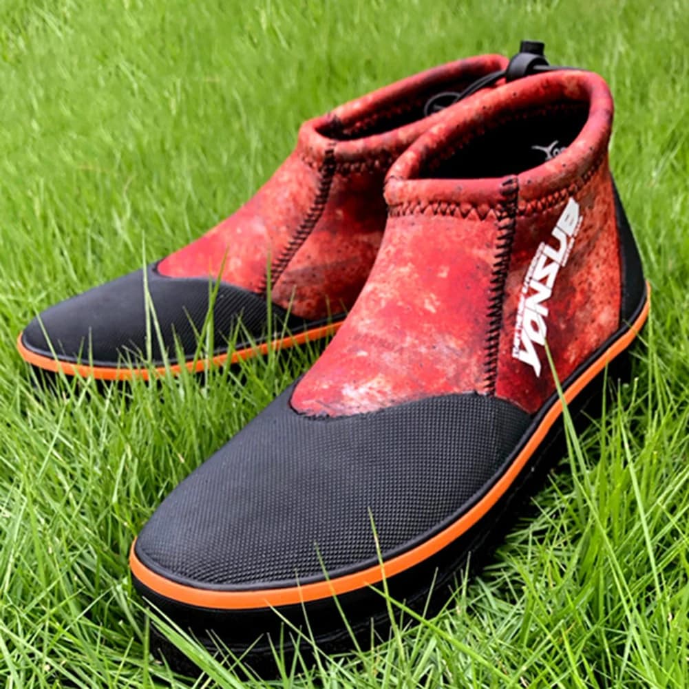 Chaussures de pêche rocheuses 3MM néoprène unisexe avec fermeture automatique