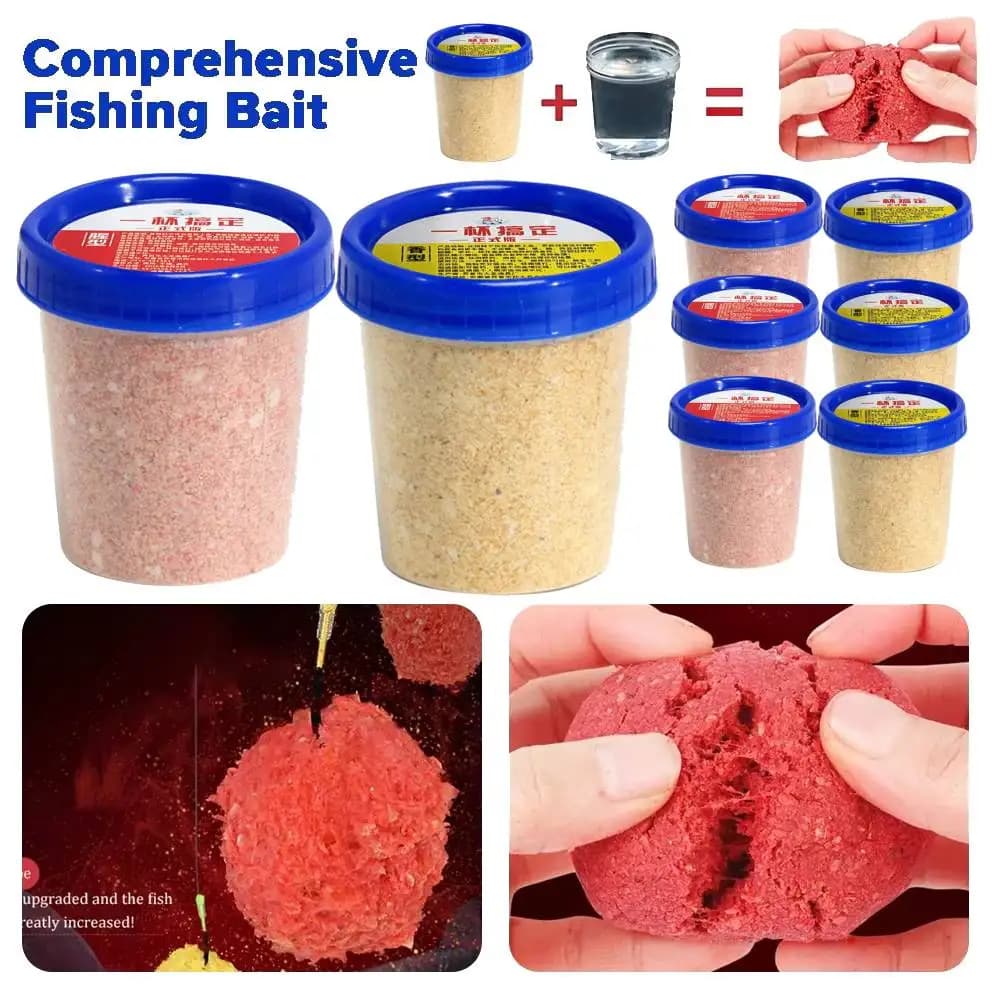 Poudre attractrice complète 1-3 pièces pour carpe herbière cruciane appât pêche efficace