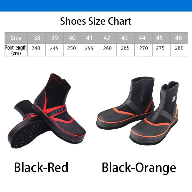 Chaussures de pêche à la mouche Outdoor Unisex Rock, bottes waders imperméables respirantes, semelle anti-dérapante à pointes