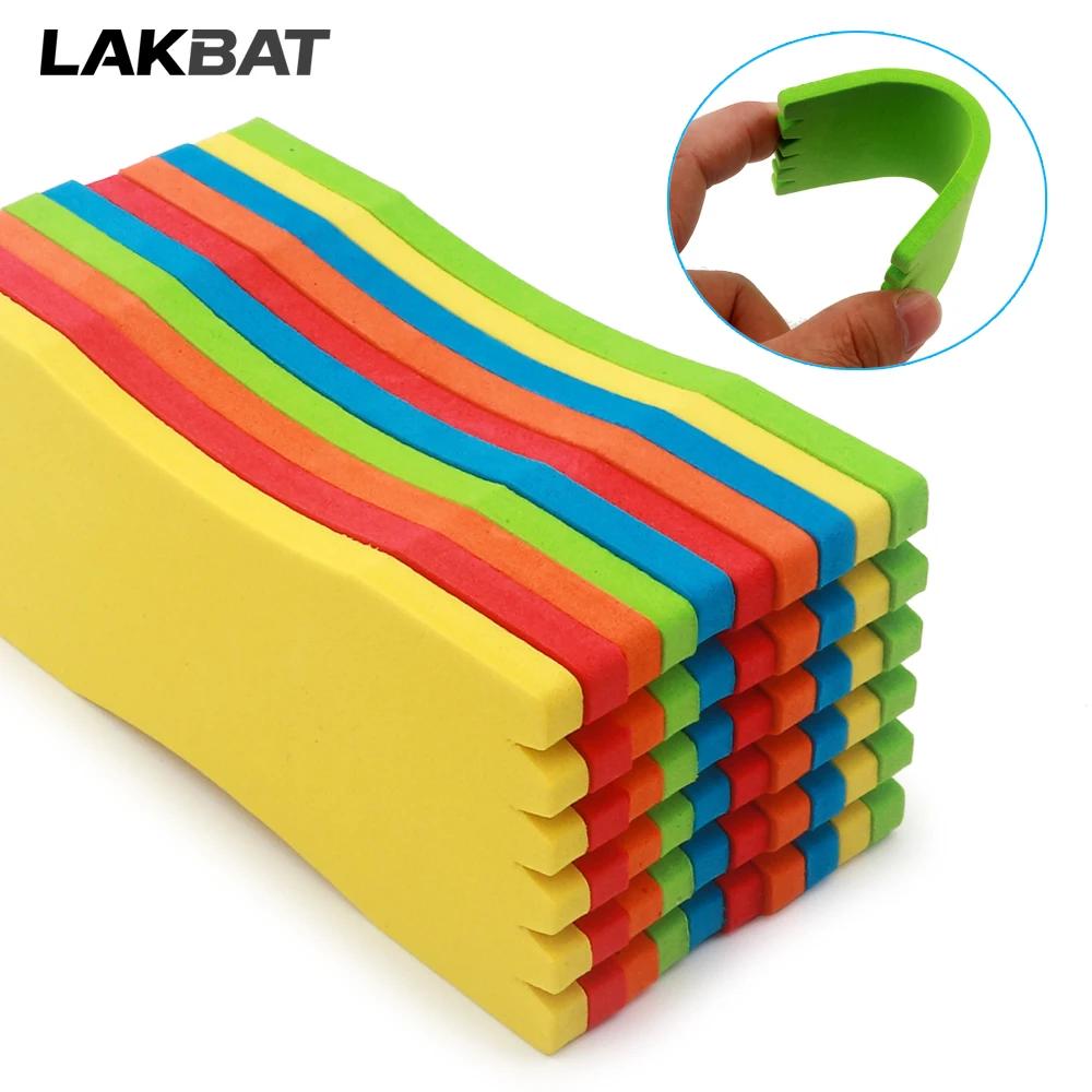 10 bobines de rangement pêche en mousse EVA pour ligne et hameçons couleurs aléatoires