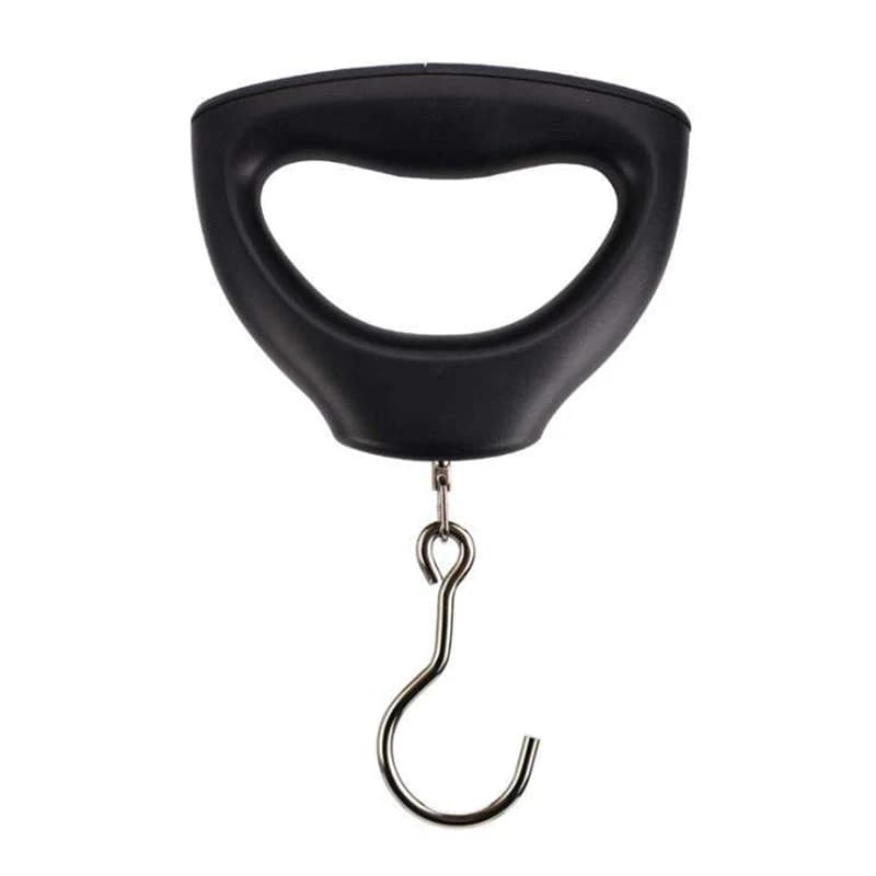 Balance électronique pêche digitale LCD 50kg ressort peson à crochet étui portable pour peser gros poissons