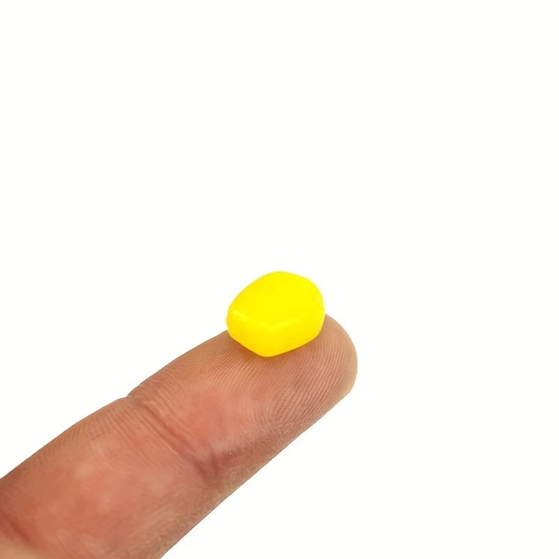 200pcs appât carpe flottant pop-up maïs silicone - amorce artificielle parfumée pour étang