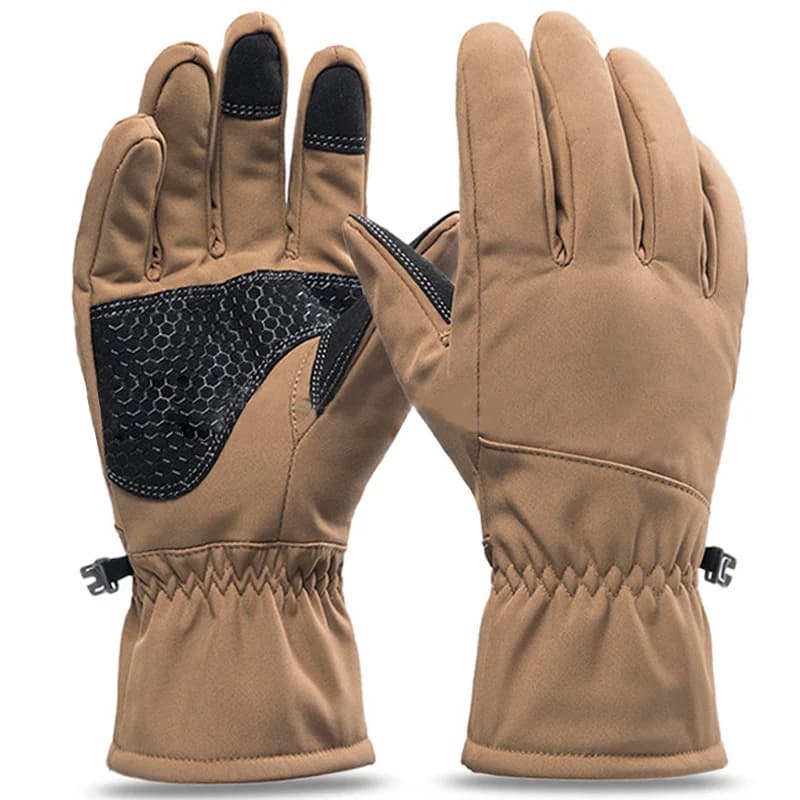 Gants tactiques épais version tactile protection froid automne hiver pêche outdoor