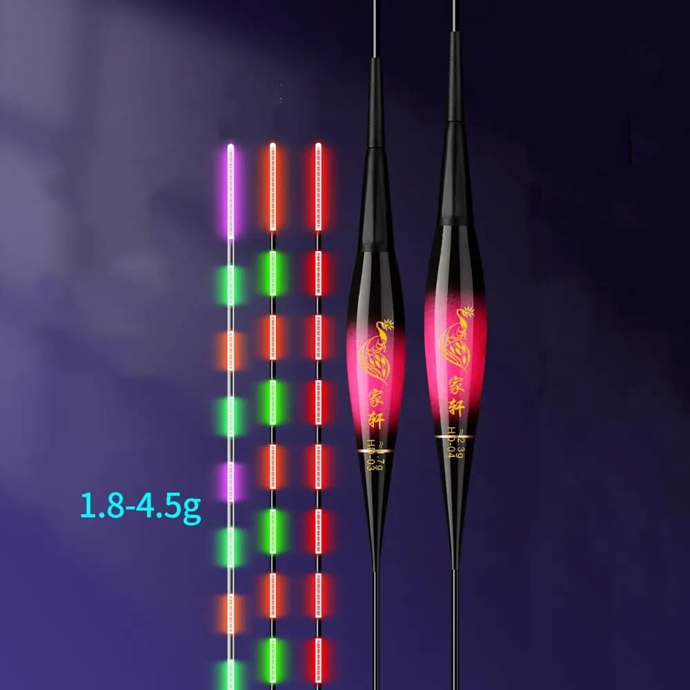 Indicateur lumineux électronique pour flotteur de pêche de nuit et dérive en surfcasting