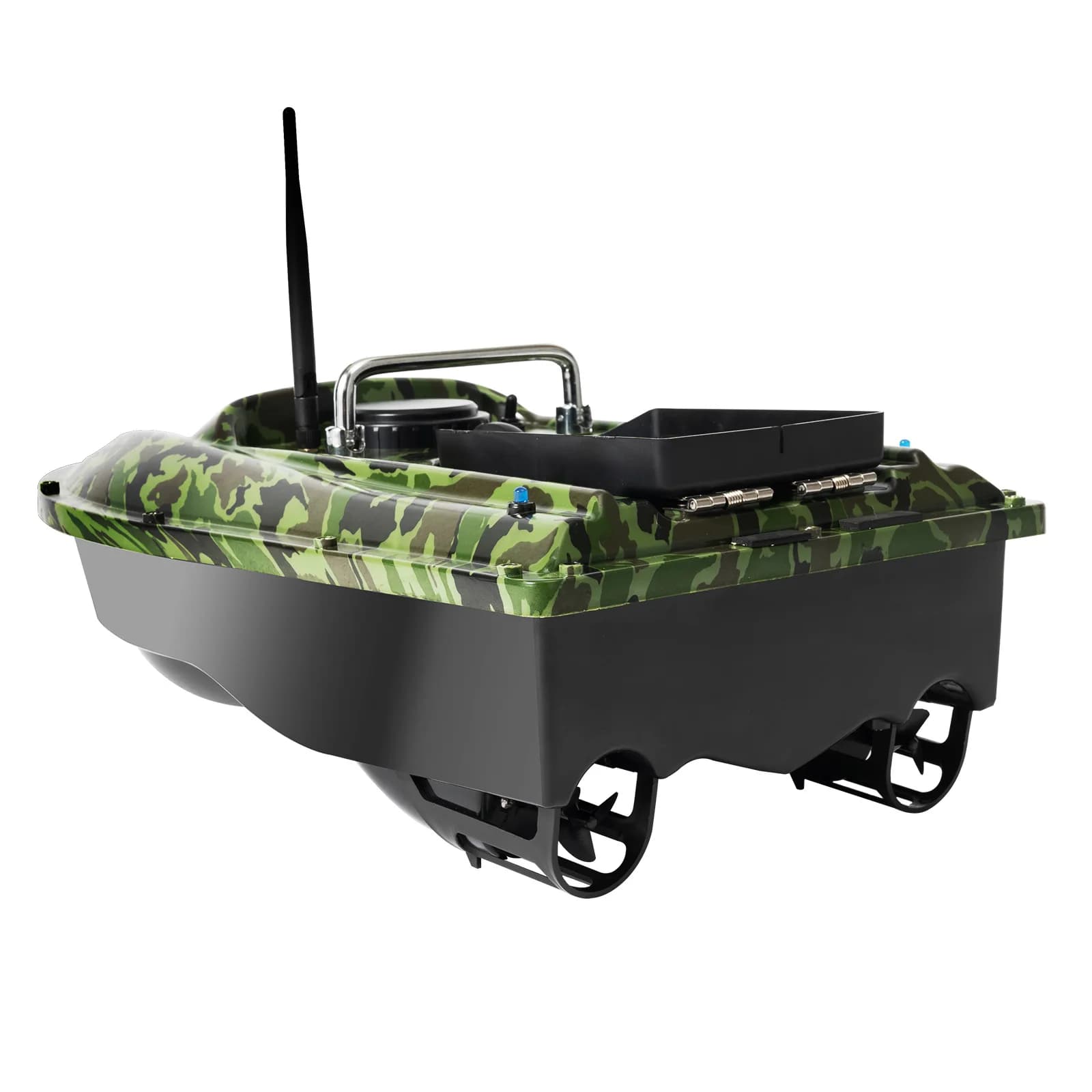 Bateau appât télécommandé 500m 1.5kg pour amorçage pêche en rivière et lac