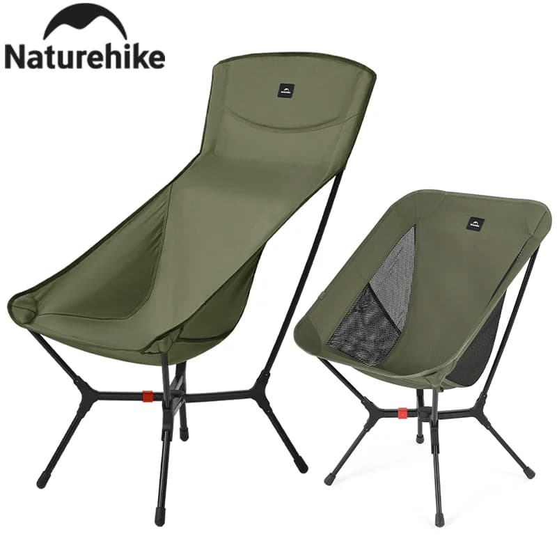 Chaise pliante Naturehike YL01 ultra légère à ouverture automatique pour camping plage et pêche 150kg