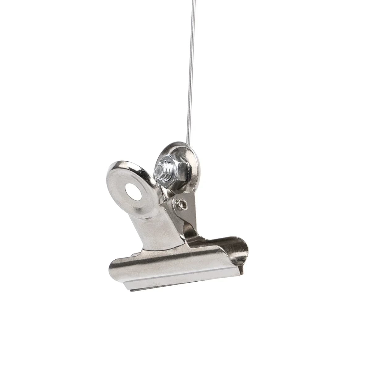 Clochette d'alarme en acier inoxydable pour pêche - indicateur de touche durable pour matériel de pêche