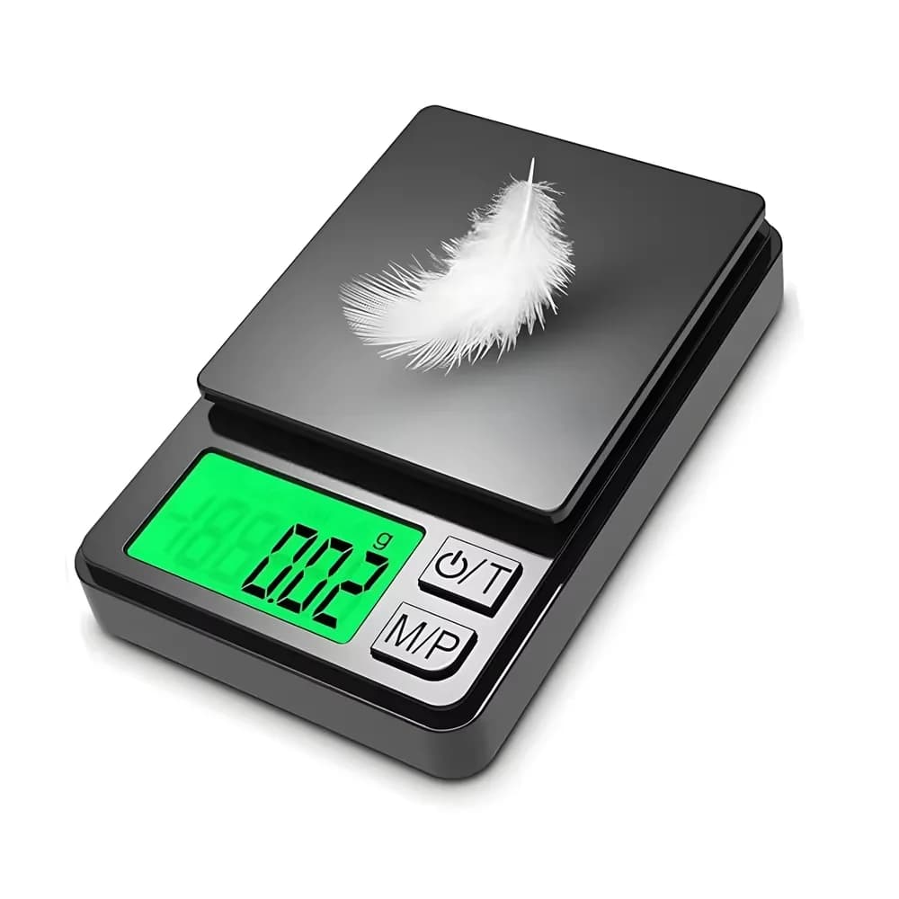 Balance de poche précision 1000g x 0.01g digitale grammes avec écran LCD rétroéclairé pour pêche nourriture bijoux