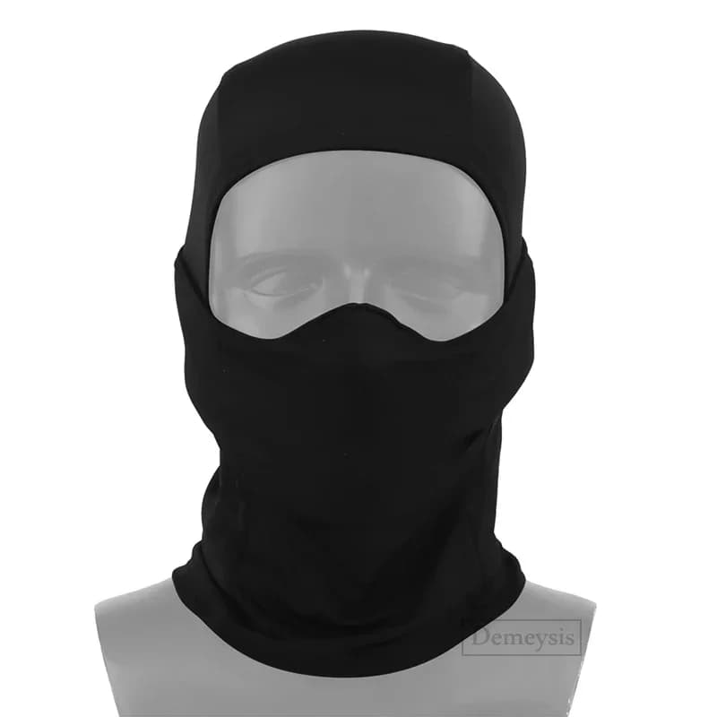 Masque tactique balaclava extérieur anti-vent silicone pêche chasse airsoft protection solaire