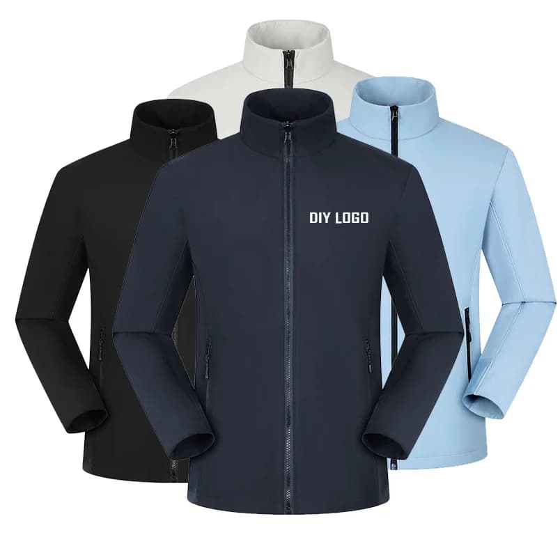 Veste tactique softshell légère homme - Coupe-vent imperméable avec poches pour randonnée et outdoor