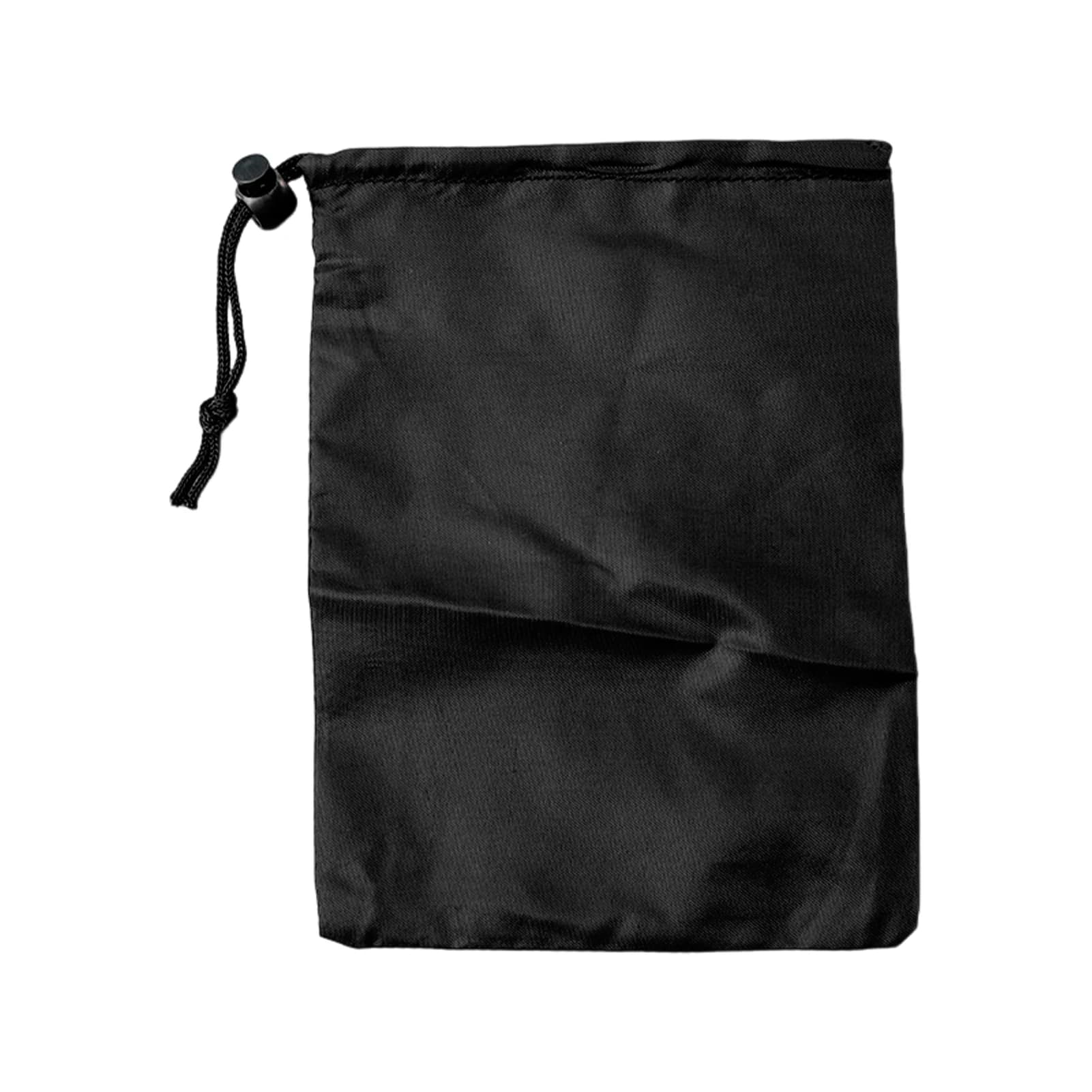 Sac à cordon étanche poussière noir : pochette organisatrice pour casque audio et câbles données