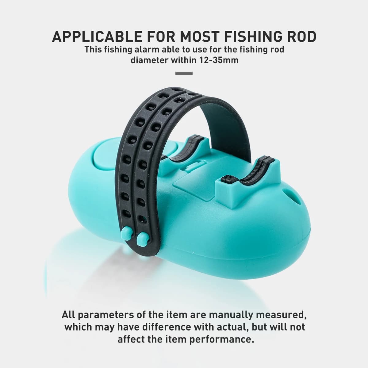 Alarme électronique de pêche surf casting avec buzzer et indicateur sonore pour détecter les touches en mer