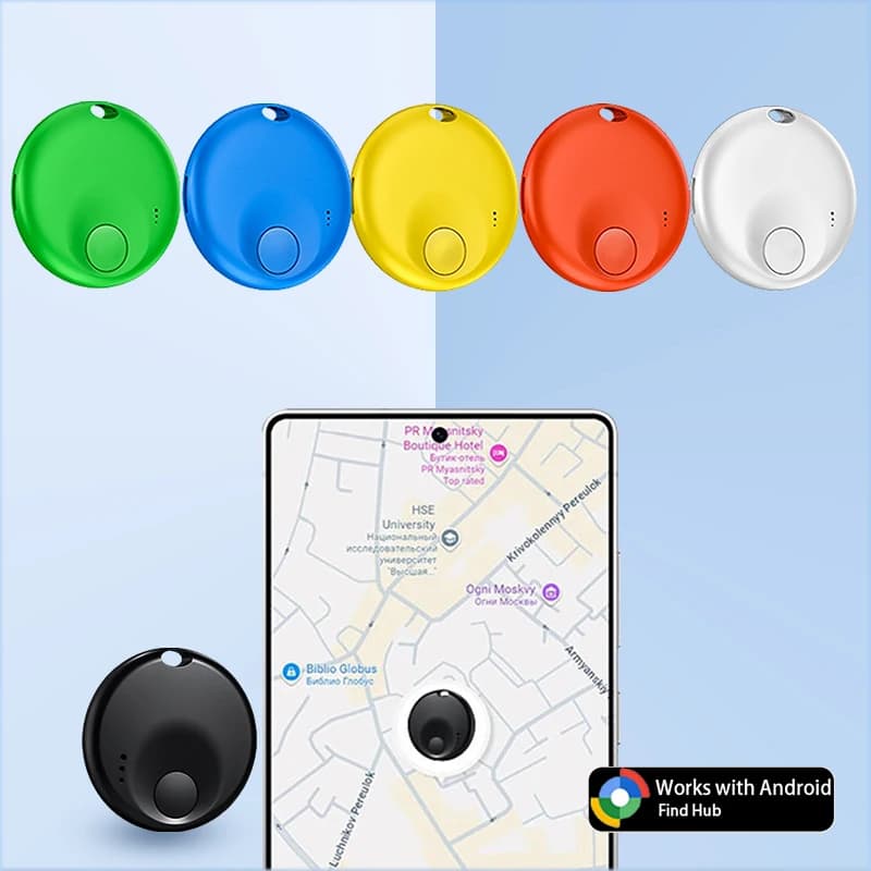 Tracker Air Tag pour Android - Localisateur compatible Google Find My pour équipement pêche