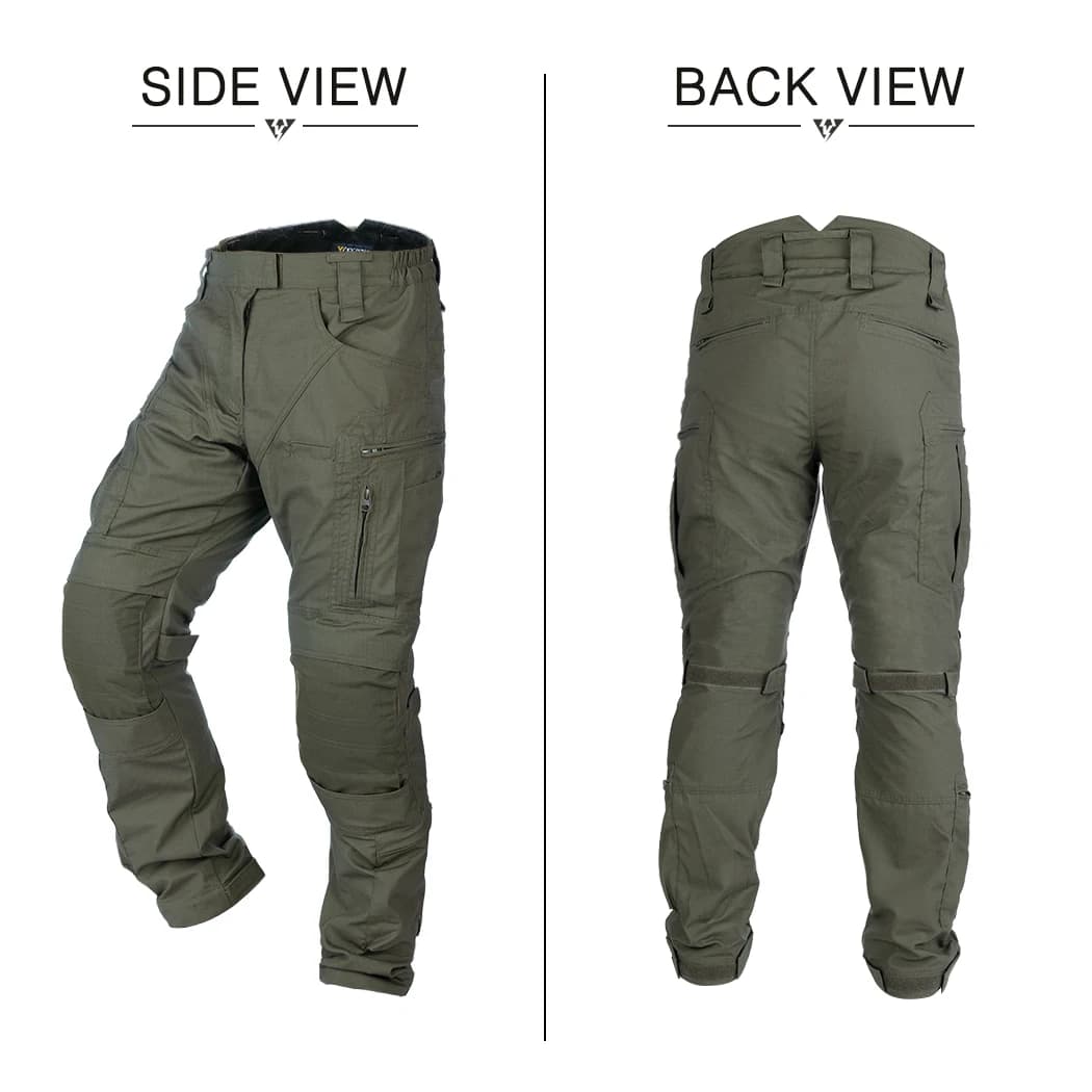 Pantalon tactique IDOGEAR Combat UFS genouillères camouflage pêche outdoor chasse 3209
