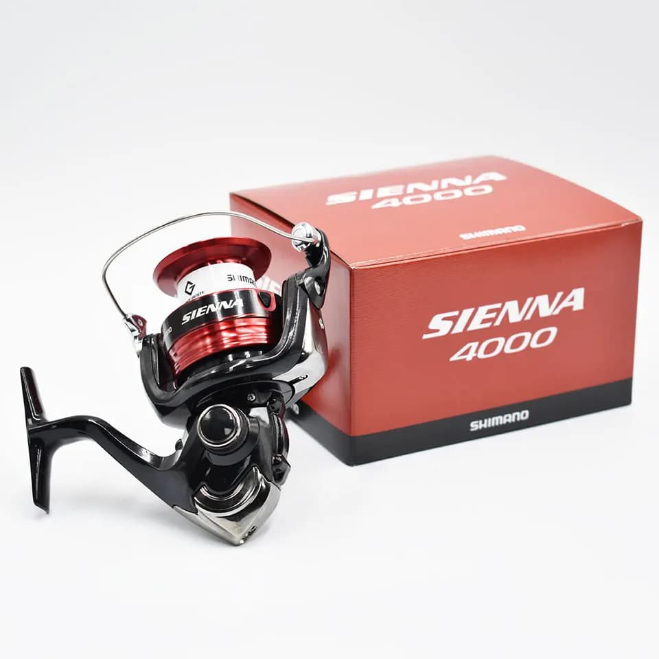 Moulinet spinning SHIMANO SIENNA avec bobine AR-C métal pour eau douce et mer frein 8.5kg