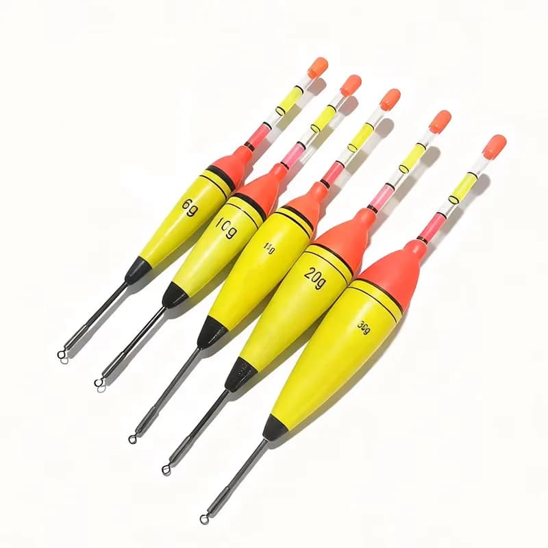 Flotteur lumineux de pêche de nuit et jour flottant Eva Rock résistant pour mer et surfcasting