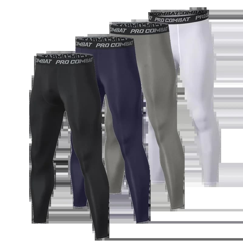 Pantalon compression pêche homme serré sport hiver thermique polaire stretch séchage rapide
