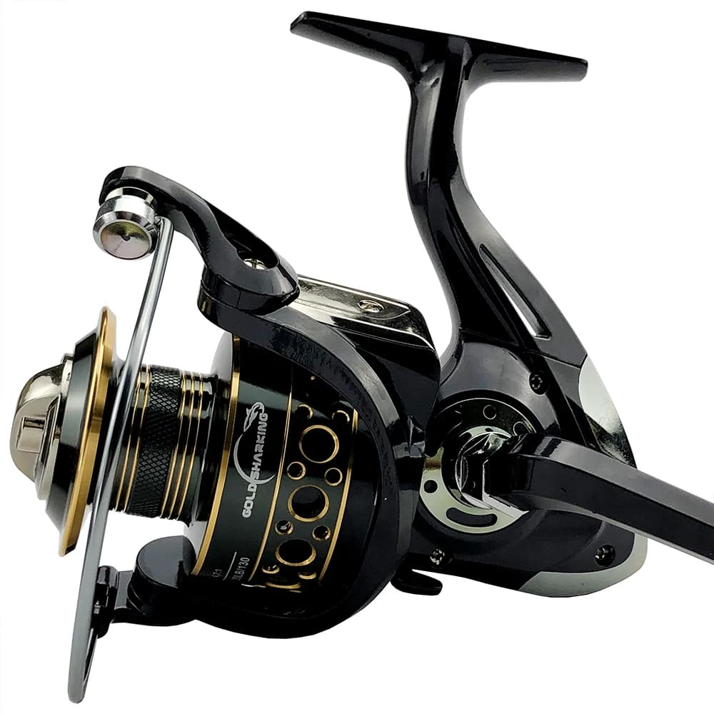 Moulinet spinning pêche carpe BK2000-7000 métal 5.2:1 13 roulements mer résistant