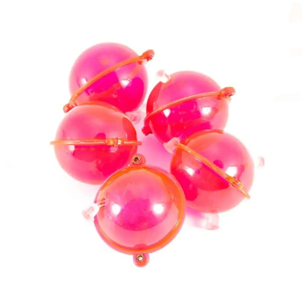 5 flotteurs boules pêche mer ABS plastique haute qualité 25-47mm bulles flottabilité