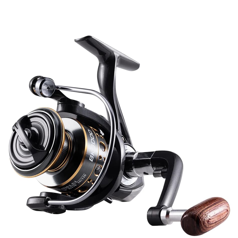 Moulinet Spinning Rooblinos BK Polyvalent Bobine Métal Interchangeable Pêche Truite Carpe Eau Douce Salée