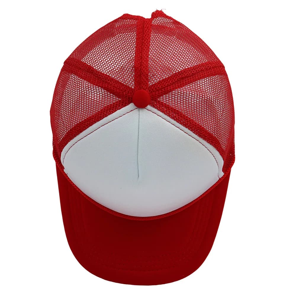 Casquette baseball mesh 5 panneaux logo personnalisable pêche sport snapback protection sol dad hat