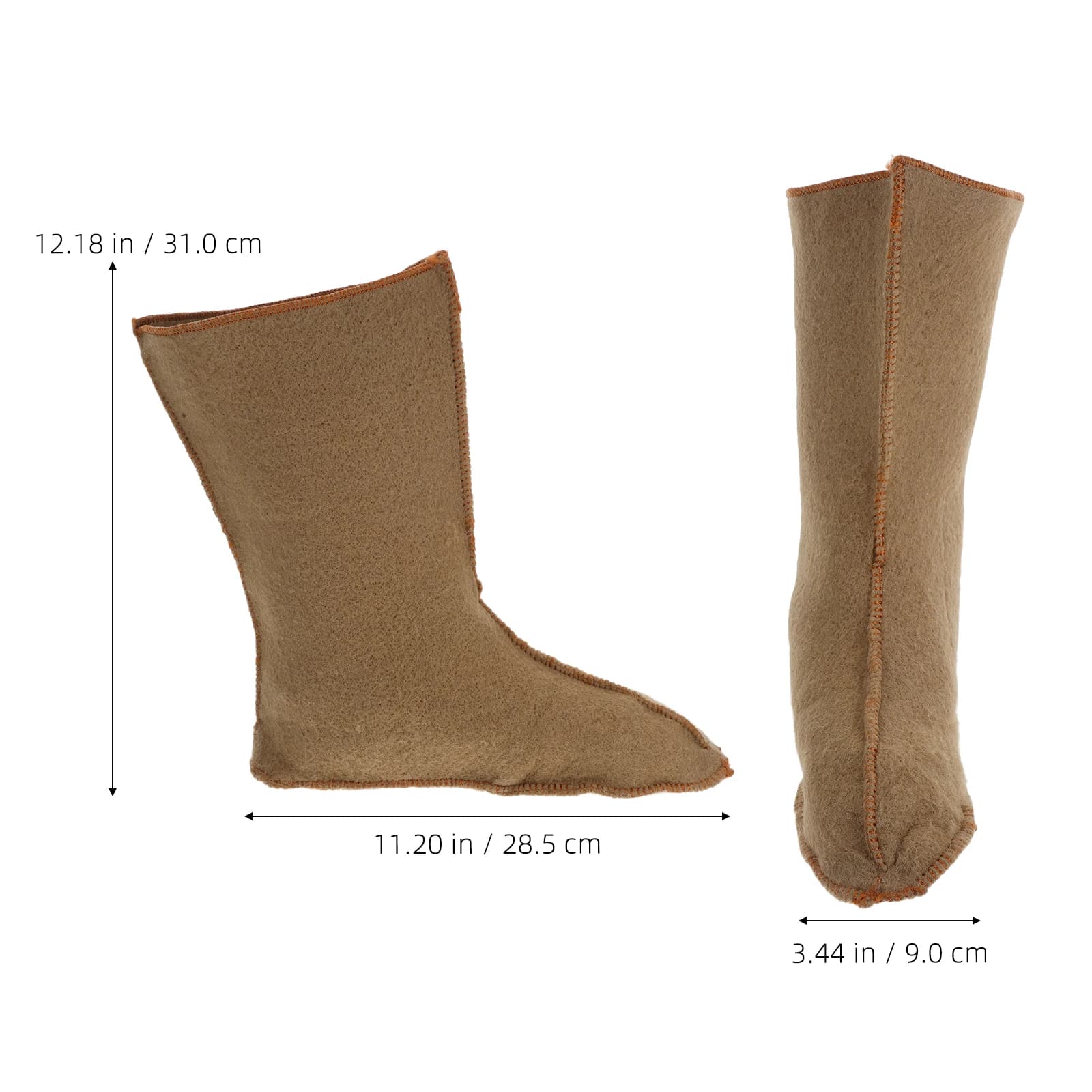 Bottes hiver imperméables isolées oxford - Chaussures pêche randonnée doublure thermique aventures extérieures