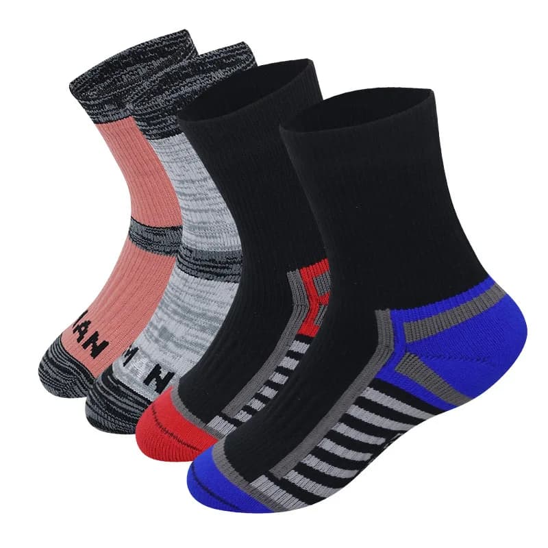 Chaussettes étanches unisexe enfants adultes - Imperméables pour randonnée aquatique et kayak