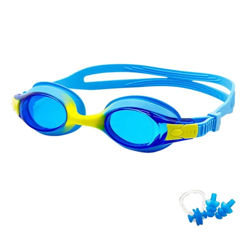 Lunettes de natation enfants professionnelles anti-buée étanches avec protection UV complète