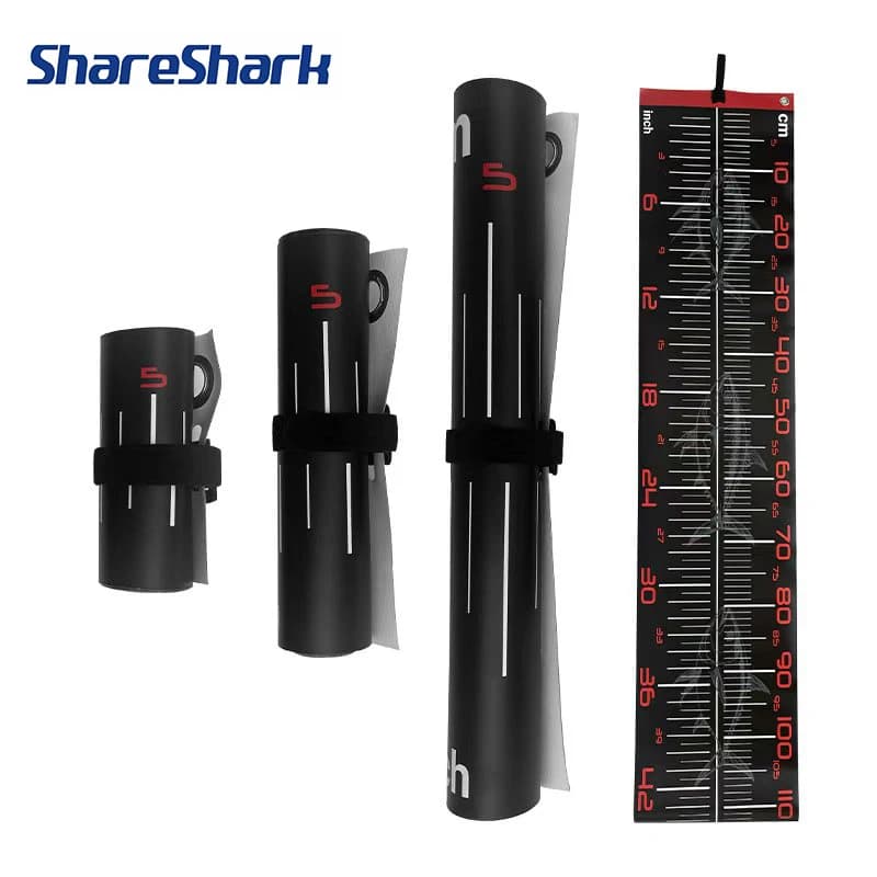 Règle de mesure poissons ShareShark 110cm étanche PVC anti-rides pour pêche carpe portable
