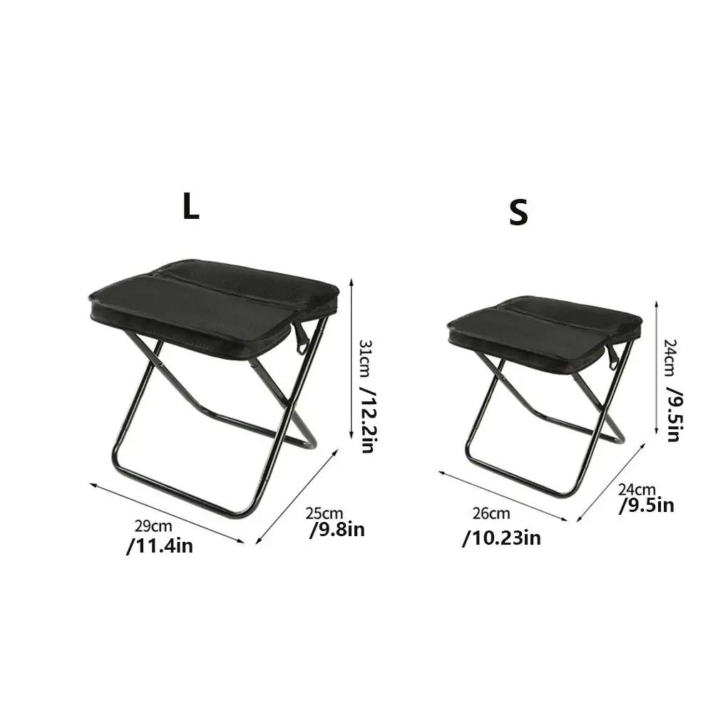Tabouret sac à dos pliant pêche résistant - Siège portable style sac bandoulière charge forte