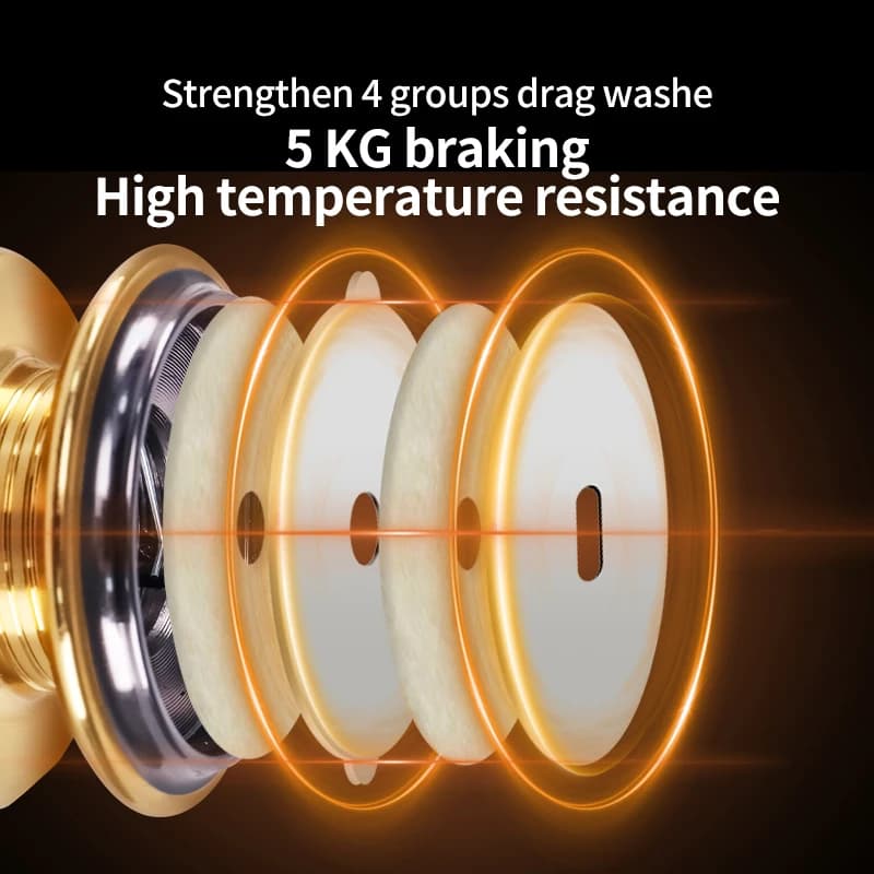 Moulinet mini DEUKIO 800-1000 série 4.8:1 5KG drag - Pêche ultra légère précise